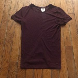 Burgundy T-shirt